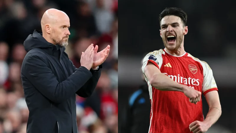 Erik ten Hag tiếc nuối vì Declan Rice