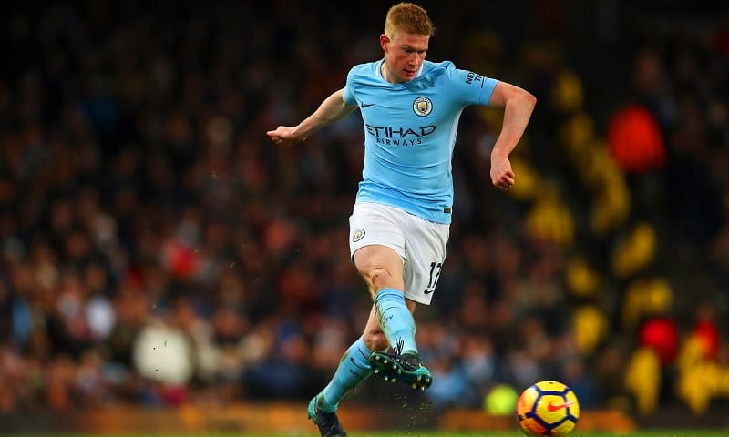 De Bruyne nổi tiếng với khả năng chuyền bóng đỉnh cao