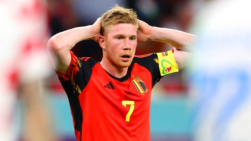 De Bruyne hiện là đội trưởng của tuyển Bỉ