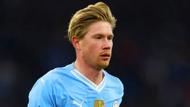 De Bruyne nằm trong số những cầu thủ hưởng lương cao nhất châu Âu