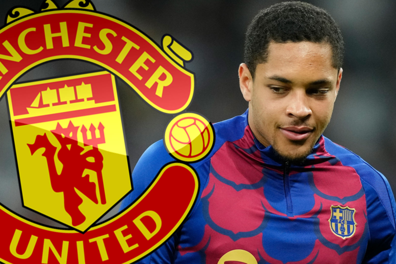 Man Utd hỏi mượn Vitor Roque của Barcelona