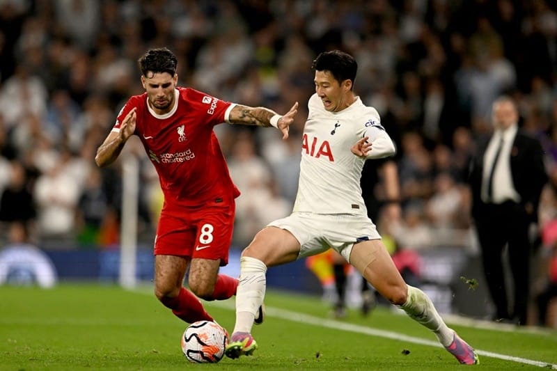 Liverpool tiếp đón Tottenham.
