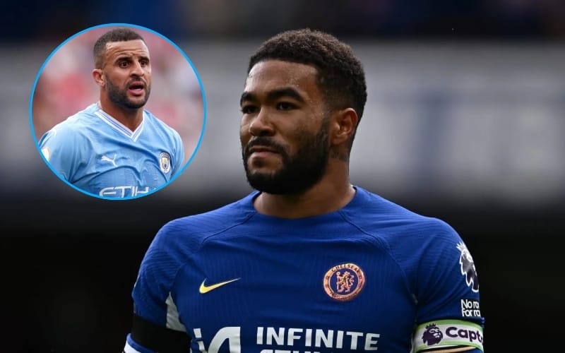 Kyle Walker khen ngợi Reece James