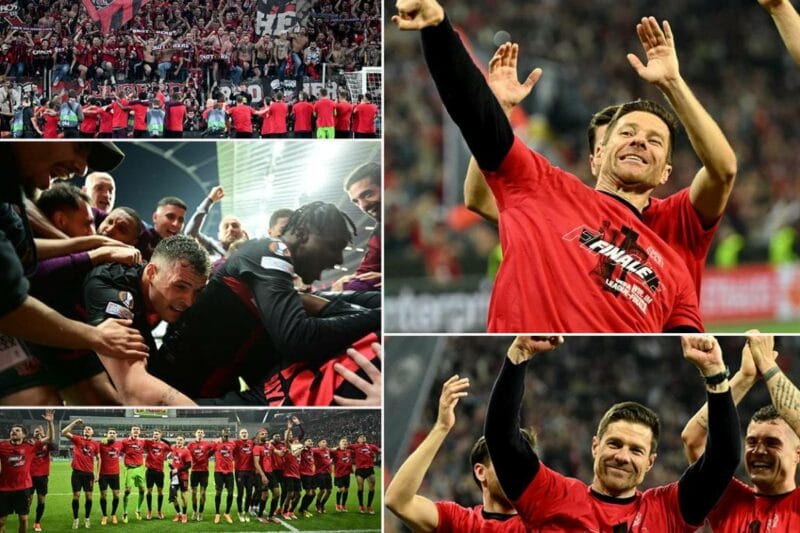 HLV Xabi Alonso và Leverkusen đã có một mùa giải phi thường.