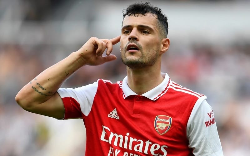 Xhaka đã có 7 năm gắn bó với Arsenal