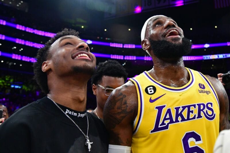 Bronny James có một ông bố rất nổi tiếng