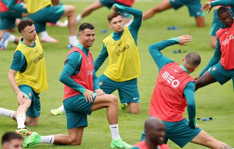 Ronaldo cho biết ĐT Bồ Đào Nha đang có tinh thần tốt.