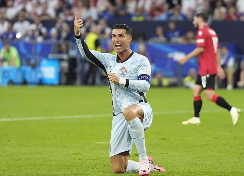 Ronaldo vẫn chưa ghi bàn tại VCK Euro năm nay.