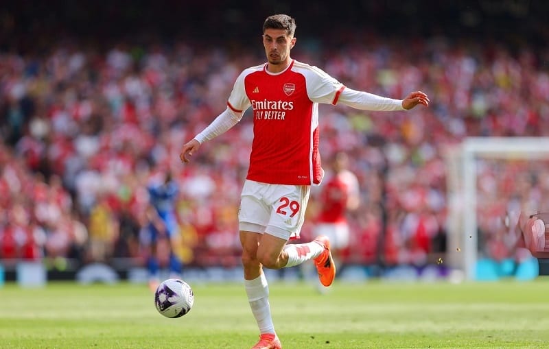 Kai Havertz vừa có mùa giải khá thành công tại Arsenal.
