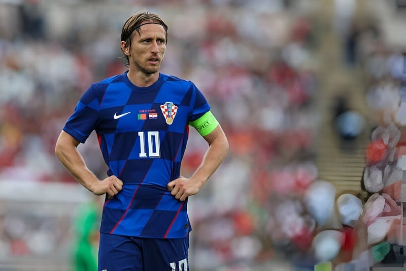 Luka Modric vẫn là đầu tàu của Croatia dù đã 38 tuổi.