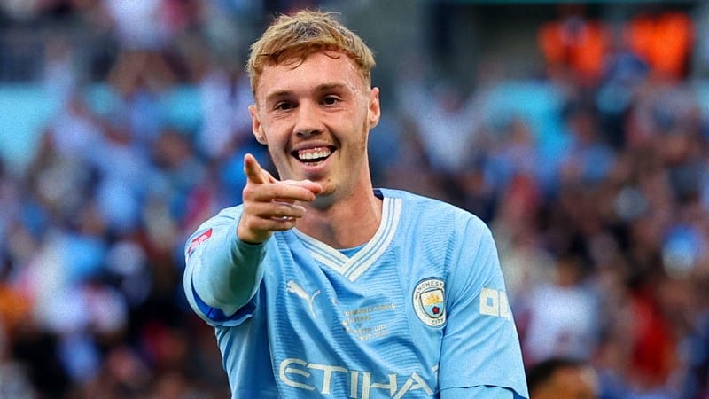 Palmer là sản phẩm của lò đào tạo trẻ Man City