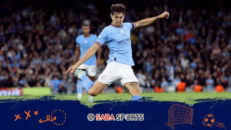 John Stones bình tĩnh khi cầm bóng