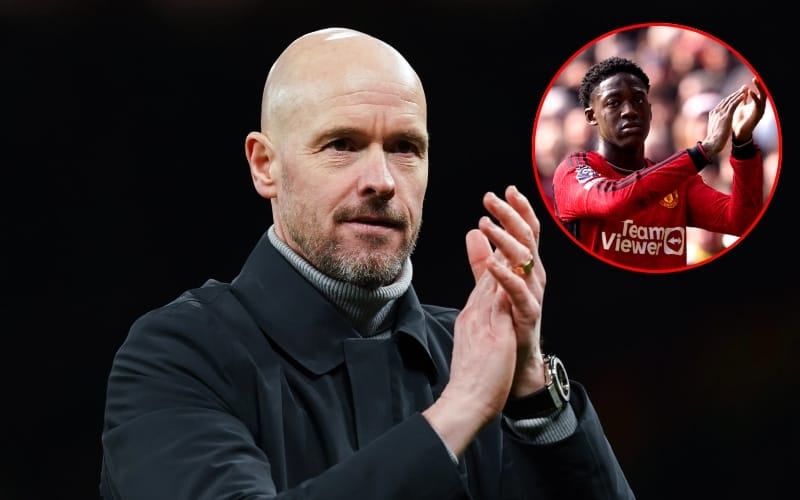 Kobbie Mainoo lên tiếng về việc Ten Hag ở lại Man United