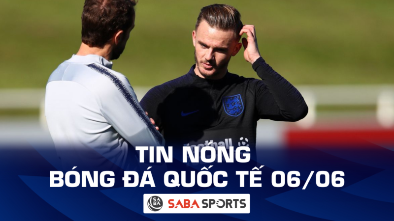 Tin nóng bóng đá quốc tế hôm nay ngày 06/06: Tuyển Anh loại Maddison, Mourinho nhận lương khủng ở Fenerbahce