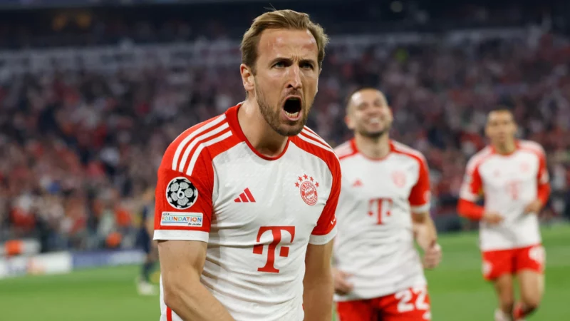 Harry Kane, Bayern Munich, Champions League