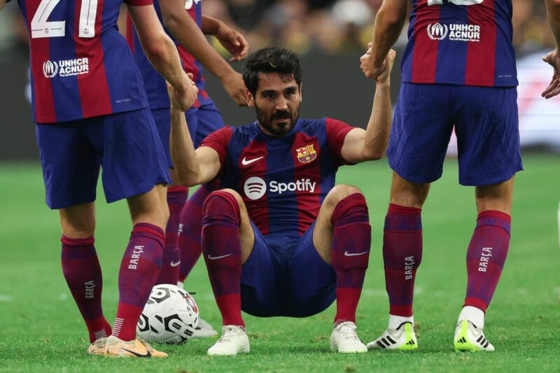 Gundogan là tiền vệ hay nhất Barcelona mùa giải 2023/24.