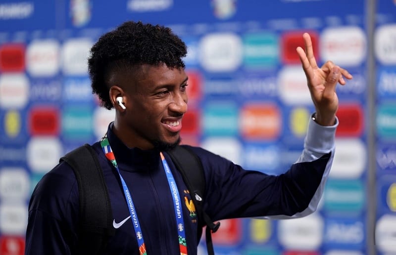 Kingsley Coman chỉ được ra sân 15 phút tại VCK Euro 2024.