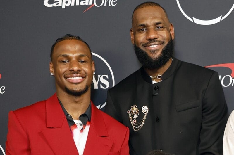 Lakers vừa đón con của LeBron ở đợt Draft