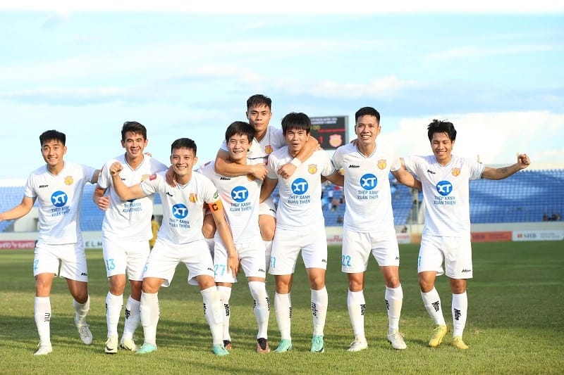 Nam Định sẽ có nhiều thay đổi sau khi vô địch V-League (Ảnh: Thép Xanh Nam Định FC).