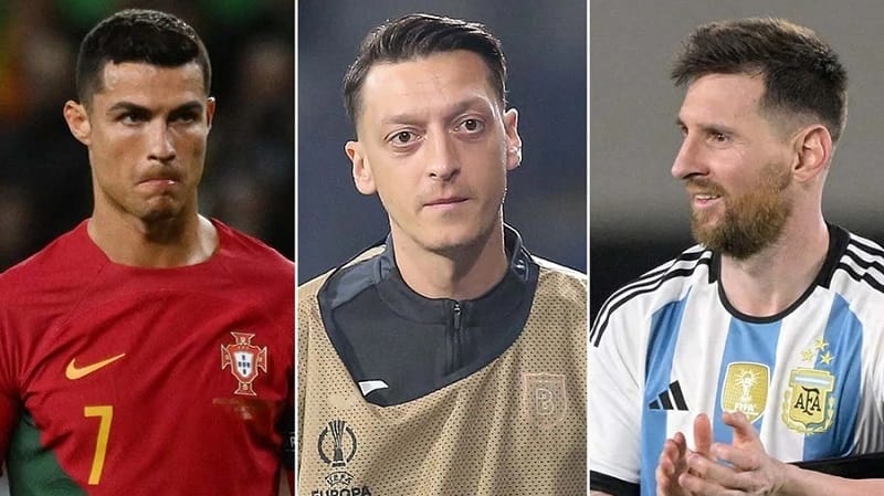 Ozil cho rằng Ronaldo và Messi là động lực của nhau.