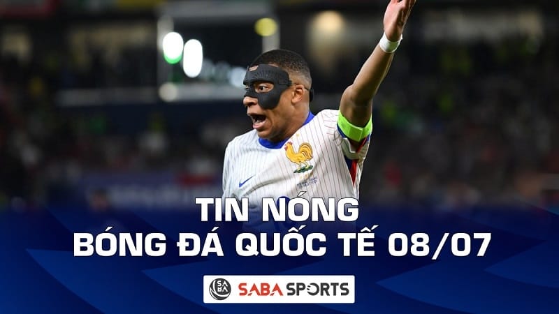 Tin nóng bóng đá quốc tế hôm nay ngày 08/07: Lý do bất ngờ khiến Mbappe chơi kém tại Euro 2024