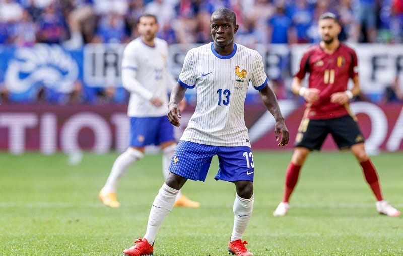Kante đang có kỳ Euro ấn tượng.