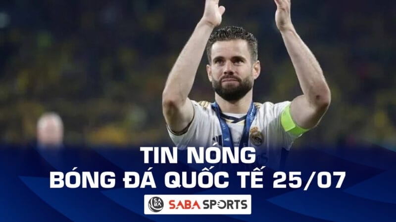 Tin nóng bóng đá quốc tế hôm nay 25/07: Nacho xúc động trong lễ chia tay Real Madrid, truyền nhân của Messi lại khiến Barca lo lắng