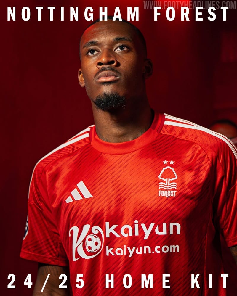 Áo sân nhà Nottingham Forest 2024/25