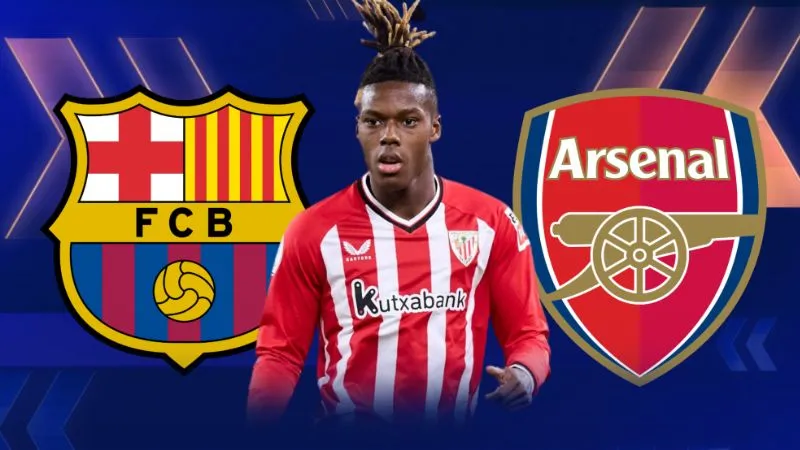 Nico Williams có xứng đáng để Arsenal và Barcelona chi ra 58 triệu euro?