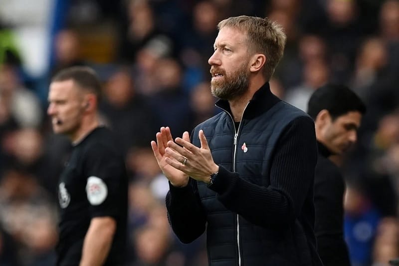 Graham Potter được liên kết với chiếc ghế vừa để trống tại ĐT Anh