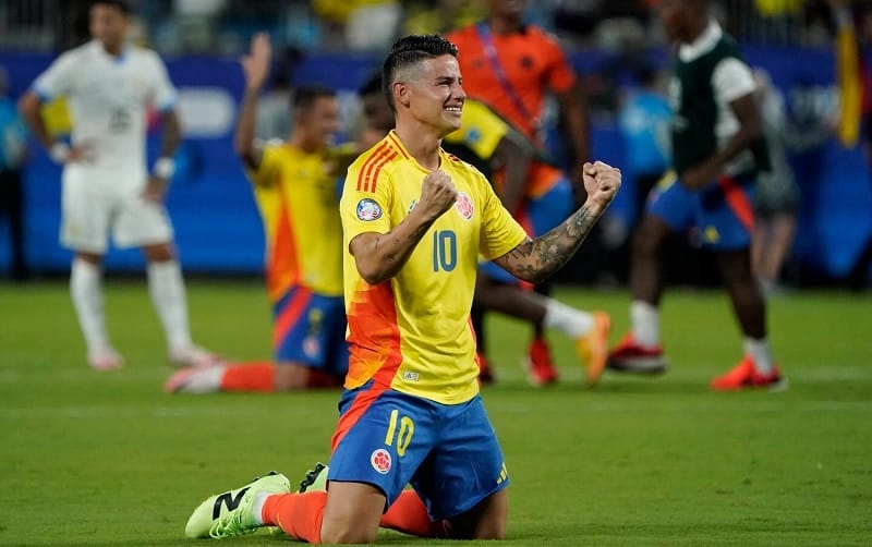 James Rodriguez vượt Messi trong ngày cùng Colombia vào chung kết