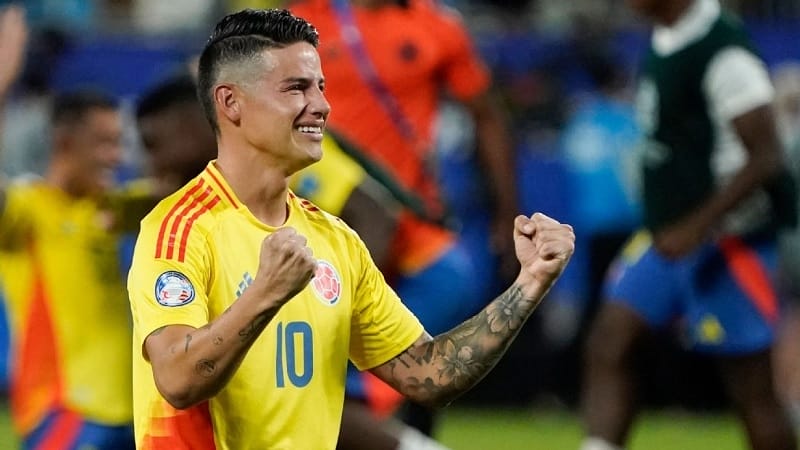 James Rodriguez vượt mặt Messi, tạo nên lịch sử ở Copa America