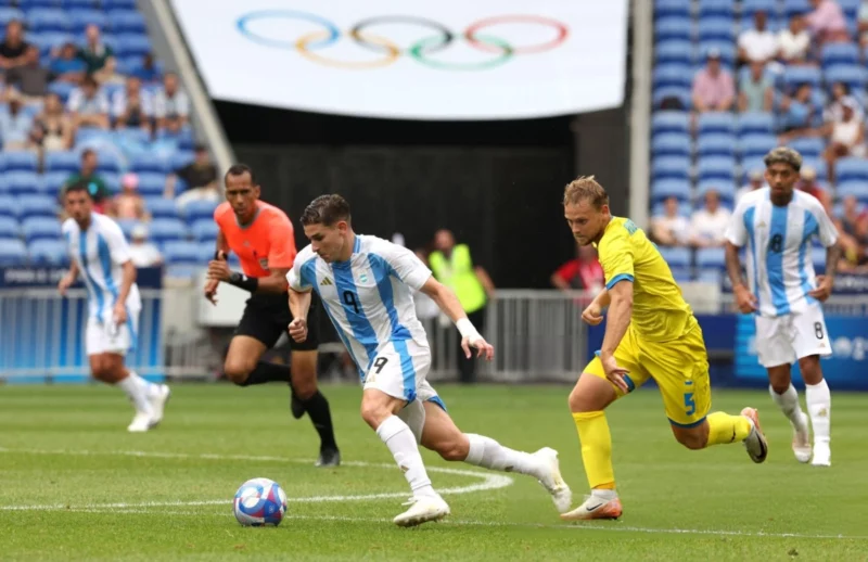 Kết quả bóng đá Olympic Ukraine vs Argentina