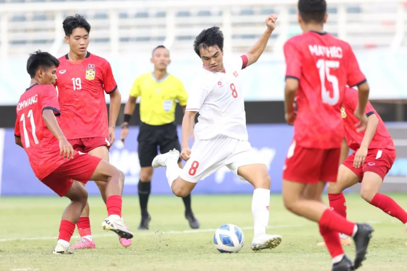 Kết quả bóng đá U19 Lào vs U19 Việt Nam