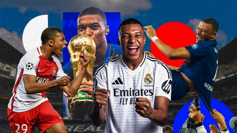 Hành trình của Kylian Mbappe trước chương mới tại Real Madrid