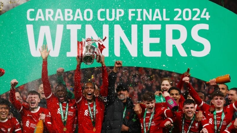 Liverpool vô địch Carabao Cup 2024/25.