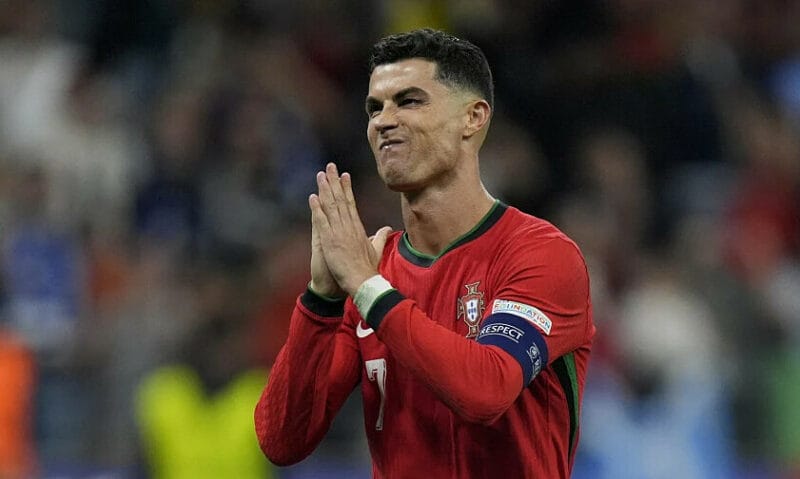 Ronaldo không có bàn thắng nào sau 488 phút tại Euro 2024.