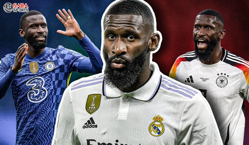 Antonio Rudiger: Lá chắn thép của Real Madrid và tuyển Đức