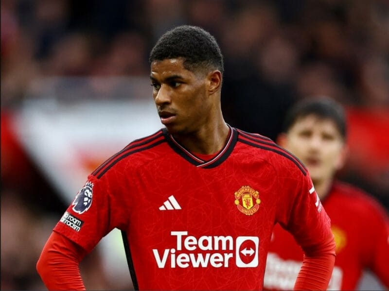 Rashford bị cấm lái xe (Ảnh: Getty).