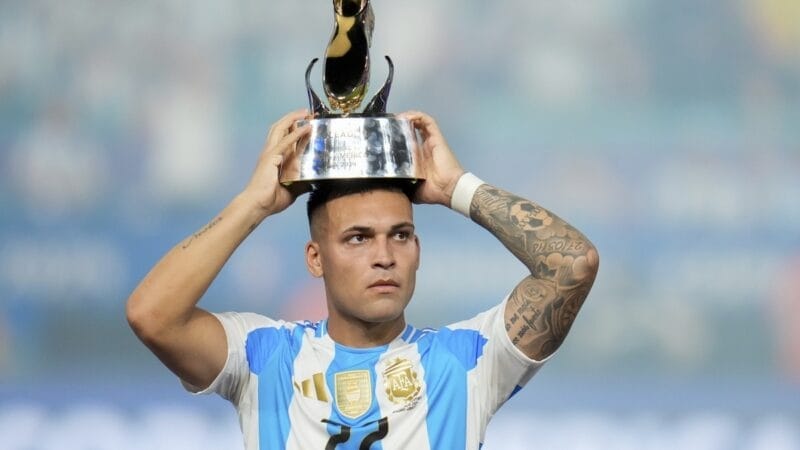 Lautaro Martinez là Vua phá lưới Copa America 2024