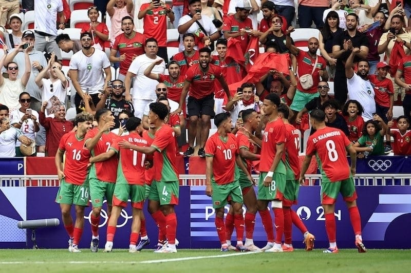 Morocco đang chơi tốt.