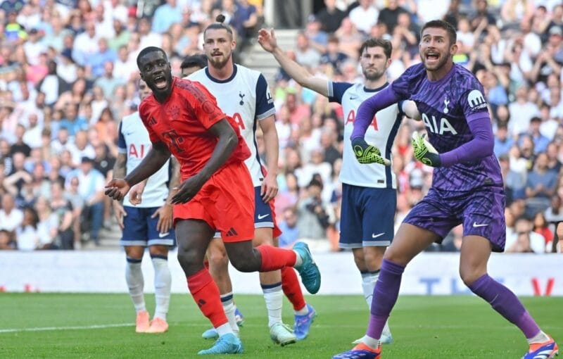 Bayern Munich ngược dòng đánh bại Tottenham (Ảnh: Getty).