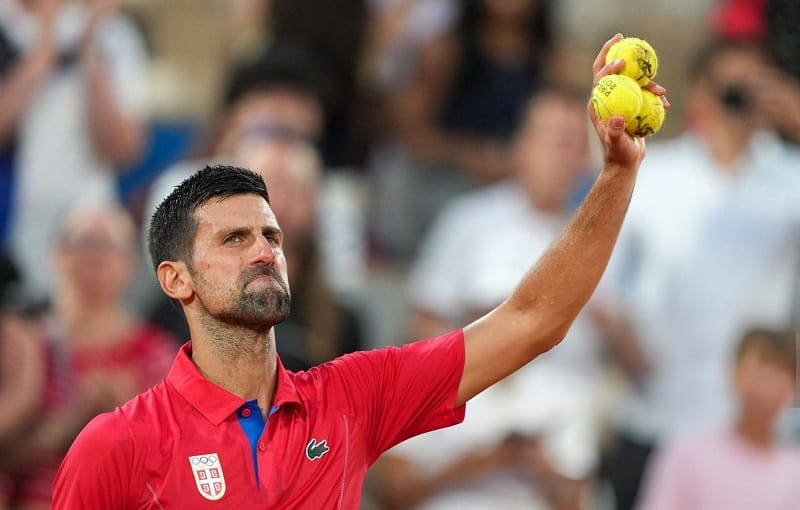 Djokovic vẫn sẽ thi đấu dù chưa bình phục.