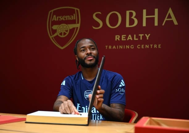 Raheem Sterling đã chơi cho Liverpool, Man City, Chelsea và giờ là Arsenal 