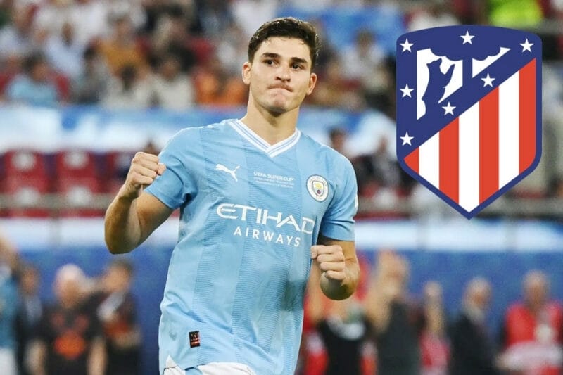 Atletico Madrid sắp sở hữu Julian Alvarez