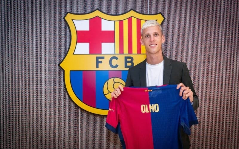 Barca có thể sử dụng Olmo cuối tuần này