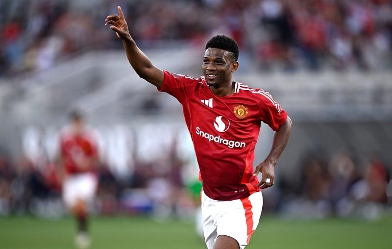 Amad Diallo là điểm sáng của Man United ở loạt giao hữu hè.