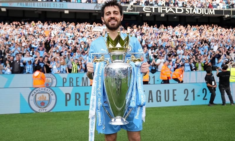 Silva gặt hái nhiều danh hiệu cùng Man City