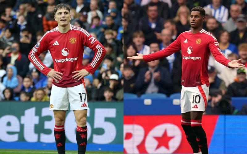 Ten Hag được gợi ý thay Rashford bằng Garnacho