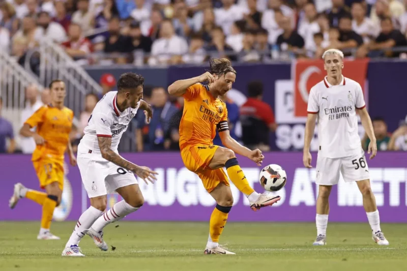 Kết quả bóng đá AC Milan vs Real Madrid